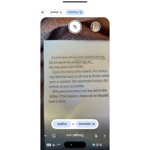 Chip Clip Japanese Brand Women's Open Front Cardigan Dusty Rose Size L - Picture 4 of 5